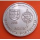 PORTUGAL 200 ESCUDOS 1995 NAOS LLEGANDO A AUSTRALIA 1522 1525 KM.684 MONEDA DE NICKEL EBC + Imperfecciones