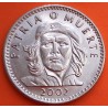 CUBA 3 PESOS 2002 ERNESTO CHE GUEVARA - PATRIA o MUERTE KM.346A MONEDA DE NICKEL EBC- Caribe R/1