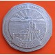 MOZAMBIQUE 20 ARIARY 1994 TRACTOR Leyenda / Motto -B- KM.24.1 MONEDA DE NICKEL SC- DECAGONAL