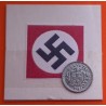 SUIZA 1 RAPPEN 1943 B ESCUDO KM.3.A MONEDA DE ZINC MBC+ OCUACION NAZI III REICH WWII Switzerland