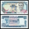 ZAMBIA 10 KWACHA 1989 ÁGUILA - ESCLAVO - CABEZA DE JIRAFA Pick 31A BILLETE SC Africa UNC BANKNOTE