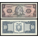 ECUADOR 10 SUCRES 1988 NOVIEMBRE 22 SEBASTIAN DE BENALCAZAR Serie LP Pick 121 BILLETE SC UNC BANKNOTE