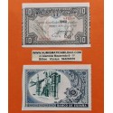 . @LUJO y LA MÁS RARA ANTEFIRMA@ BILBAO 10 PESETAS 1937 BANCO CENTRAL Pick S.560 BILLETE SC Guerra Civil en Euskadi