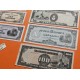 . 8 Billetes 2ª GUERRA MUNDIAL x JAPON 1+5+10+50 CENTAVOS - 1 PESO - 5+10+100 PESOS 1942 a 1944 OCUPACION DE FILIPINAS WWII