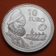 . @RARA - VER FOTOS@ ESPAÑA 10 EUROS 2011 FRANCISCO DE ORELLANA MONEDA DE PLATA NO ESTUCHE FNMT