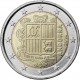 . @OFERTA@ 1º AÑO DE EMISION x ANDORRA 2 EUROS 2014 ESCUDO DEL PRINCIPADO @RARA@ MONEDA NO CONMEMORATIVA