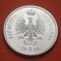 . 1 moneda + CÁPSULA x ESPAÑA 1 EURO 1998 EMBLEMA DEL EJERCITO DE TIERRA LAUREADA MONEDA DE PLATA NO ESTUCHE FNMT