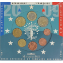 FRANCIA CARTERA OFICIAL EUROS 2009 SC 1+2+5+10+20+50 Centimos + 1 EURO + 2 EUROS 2009 UNC BU EUROSET KMS