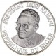 . @RARA - Tirada 1.000 - ESSAI @ NIGER 1000 FRANCOS 1960 PRESIDENTE DIORI HAMANI KM.E6 MONEDA DE PLATA PROOF 1000 Francs
