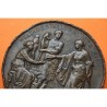 . AUSTRIA MEDALLA DE BRONCE 1873 EXPOSICIÓN MUNDIAL DE VIENA Emperador JOSEPH I 70mm 156 gramos
