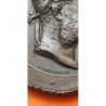 . AUSTRIA MEDALLA DE BRONCE 1873 EXPOSICIÓN MUNDIAL DE VIENA Emperador JOSEPH I 70mm 156 gramos
