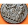 . AUSTRIA MEDALLA DE BRONCE 1873 EXPOSICIÓN MUNDIAL DE VIENA Emperador JOSEPH I 70mm 156 gramos