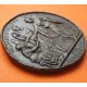 . @ESCASA@ AUSTRIA MEDALLA DE BRONCE 1873 EXPOSICIÓN MUNDIAL DE VIENA Emperador JOSEPH I 70mm 156 gramos