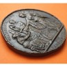 . AUSTRIA MEDALLA DE BRONCE 1873 EXPOSICIÓN MUNDIAL DE VIENA Emperador JOSEPH I 70mm 156 gramos