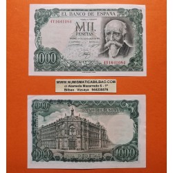 . @PVP NUEVO 27€@ ESPAÑA 1000 PESETAS 1971 JOSE ECHEGARAY Serie 4Y Pick 154 BILLETE MBC Spain banknote