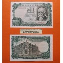 . @PVP NUEVO 27€@ ESPAÑA 1000 PESETAS 1971 JOSE ECHEGARAY Serie 4Y Pick 154 BILLETE MBC Spain banknote