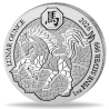 . 1 aaaaaaaacoin @1/AGOSTO@ RUANDA 50 FRANCOS 2026 AÑO DEL CABALLO MONEDA DE PLATA LUNAR OUNCE Rwanda YEAR OF THE HORSE