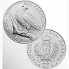 . 1 aaaaaaaacoin @1/AGOSTO Envío@ SAN MARINO 5 EUROS 2025 HALCON PEREGRINO MONEDA DE PLATA ONZA Oz CÁPSULA