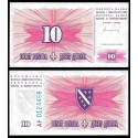 BOSNIA 10 DINARA 1994 NARODNA BANKA Pick 41 PEQUEÑO FORMATO BILLETE SC UNC BANKNOTE 10 DINAR HERZEGOVINA