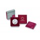 . @COLORES - PROOF@ AUSTRIA 10 EUROS 2024 FLOR de VIOLETA The Languaje Of Flowers 7ª MONEDA DE PLATA ESTUCHE The Peony