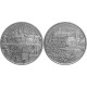 AUSTRIA 10 EUROS 2013 REGION DE WACHAU MONEDA DE PLATA SC BLISTER OFICIAL Österreich PRÄGT
