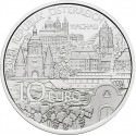AUSTRIA 10 EUROS 2013 REGION DE WACHAU MONEDA DE PLATA SC BLISTER OFICIAL Österreich PRÄGT