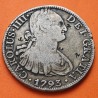 . @RESELLOS CHINOS@ ESPAÑA 8 REALES 1793 FM Ceca MEXICO CARLOS IIII MONEDA DE PLATA COLOR ORIGINAL