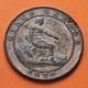 @VANO DE ACUÑACIÓN@ ESPAÑA Gobierno Provisional 5 CENTIMOS 1870 OM DAMA y LEON KM.662 MONEDA DE BRONCE MBC+ Spain R/4