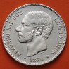 ESPAÑA 5 PESETAS 1884 * 18 84 MSM REY ALFONSO XII KM.688 MONEDA DE PLATA (DURO) Spain silver R/1