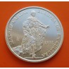 1 ONZA de PLATA PURA x ESPAÑA 5 ECU 1992 REY CARLOS III PROOF NO ESTUCHE FNMT 5 Ecus 1992
