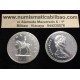 CANADA 1 DOLAR 1973 POLICIA MONTADA 100 ANIVERSARIO KM.83 MONEDA DE PLATA PROOFLIKE + IMPERFECCIONES $1 Dollar silver