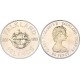 ISLAS MALVINAS - FALKLAND 50 PENIQUES 1983 1833 GALEÓN - DOMINIO BRITÁNICO KM.19 MONEDA DE NICKEL SC 50 Pence