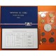 9 monedas x FRANCIA ESTUCHE 1976 Coffret FLEURS DE COINS SPECIMEN France Silver Set 50 FRANCOS 1976