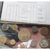 9 monedas x FRANCIA ESTUCHE 1976 Coffret FLEURS DE COINS SPECIMEN France Silver Set 50 FRANCOS 1976