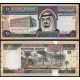 ARABIA SAUDI 10 RIYALS 1983 REY FAHAD y PALMERAS EN EL DESIERTO Pick 23D BILLETE SC Saudi Arabian UNC BANKNOTE