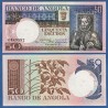 ANGOLA 50 ESCUDOS 1973 LUIZ DE CAMOES y PLANTAS Pick 105 BILLETE SC Colonia de Portugal UNC BANKNOTE