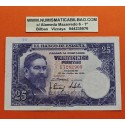 ESPAÑA 25 PESETAS 1954 ISAAC ALBENIZ Serie I 7282909 Pick 147 BILLETE MUY CIRCULADO Spain banknote