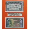 . 2 billetes x ESPAÑA 5 PESETAS 1935 DAMA Serie A...509 REPÚBICA ESPAÑOLA + BILBAO 5 PESETAS 1937 CAJA AHORROS VIZCAÍNA 719623