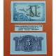 . 2 billetes x ESPAÑA 5 PESETAS 1935 DAMA Serie A...509 REPÚBICA ESPAÑOLA + BILBAO 5 PESETAS 1937 CAJA AHORROS VIZCAÍNA 719623