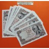 . 11 billetes EBC- x ESPAÑA 100 PESETAS 1970 MANUEL DE FALLA con serie Pick 152 Spain banknote