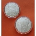 (2003) ANDALUCIA MEDALLA DE PLATA GIRALDA y TORRE DEL ORO ESCUDO DE ESPAÑA FNMT SI CAPSULA 0,40 Onzas