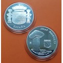 (2003) ISLAS BALEARES MEDALLA DE PLATA MONOLITO DE TAULA y ESCUDO DE ESPAÑA FNMT SI CAPSULA 0,40 Onzas