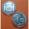 (2003) ISLAS BALEARES MEDALLA DE PLATA MONOLITO DE TAULA y ESCUDO DE ESPAÑA FNMT SI CAPSULA 0,40 Onzas