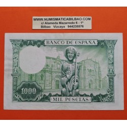 ESPAÑA 1000 PESETAS 1965 SAN ISIDORO SANTIAGO APOSTOL Serie 1H 5018970 Pick 151 BILLETE MUY CIRCULADO @PVP NUEVO 100€@