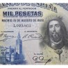 ESPAÑA 1000 PESETAS 1928 REY FERNANDO III Sin serie 1093801 Pick 78 BILLETE MBC Spain banknote