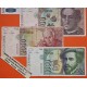 4 billetes MUY CIRCULADOS x ESPAÑA 1000+2000+5000+10000 PESETAS 1992 todos CON SERIE Pick 163+164+165+166