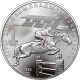 RUSIA 5 RUBLOS 1978 HÍPICA OLIMPIADA DE MOSCU 1980 CCCP KM.157 MONEDA DE PLATA SC Russia silver EQUESTRIAN