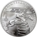 RUSIA 5 RUBLOS 1978 HÍPICA OLIMPIADA DE MOSCU 1980 CCCP KM.157 MONEDA DE PLATA SC Russia silver EQUESTRIAN