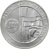 SAN MARINO 1000 LIRAS 1986 CAMPEONATO MUNDIAL DE FUTBOL en MÉXICO - BANDERAS KM.197 MONEDA DE PLATA SC