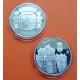 (2003) MADRID MEDALLA DE PLATA PUERTA DE ALCALA y ESCUDO DE ESPAÑA FNMT SI CAPSULA 0,40 Onzas